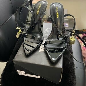 Fashion Nova Black Stiletto Heels